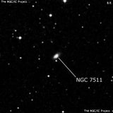 NGC 7511 - галактика. Описание NGC 7511:, Галактика в созвездии Пегас