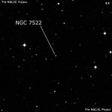 NGC 7522 - одиночная звезда. Описание NGC 7522:, Двойная звезда в созвездии Водолей