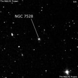 NGC 7528 - эллиптическая галактика. Описание NGC 7528:, Галактика в созвездии Пегас