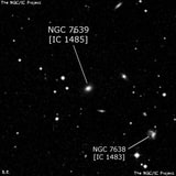 NGC 7639 - галактика. Описание NGC 7639:, Галактика в созвездии Пегас