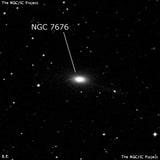 NGC 7676 - галактика. Описание NGC 7676:, Галактика в созвездии Тукан