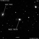 NGC 7679 - спиральная галактика с баром. Описание NGC 7679:, Галактика в созвездии Рыбы