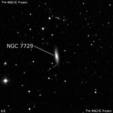 NGC 7729 - спиральная галактика с баром. Описание NGC 7729:, Галактика в созвездии Пегас