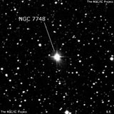 NGC 7748 - одиночная звезда. Описание NGC 7748:, Двойная звезда в созвездии Цефей