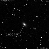 NGC 7777 - линзовидная галактика. Описание NGC 7777:, Галактика в созвездии Пегас