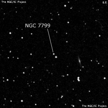 NGC 7799 - одиночная звезда. Описание NGC 7799:, Двойная звезда в созвездии Пегас