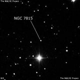 NGC 7815 - одиночная звезда. Описание NGC 7815:, Двойная звезда в созвездии Пегас