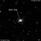 NGC 938 - эллиптическая галактика. Описание NGC 938:, Галактика в созвездии Овен