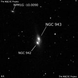 NGC 943 - галактика. Описание NGC 943:, Галактика в созвездии Кит