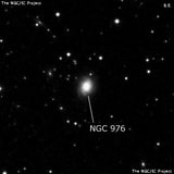 NGC 976 - галактика. Описание NGC 976:, Галактика в созвездии Овен