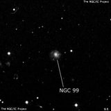 NGC 99 - галактика. Описание NGC 99:, Галактика в созвездии Рыбы